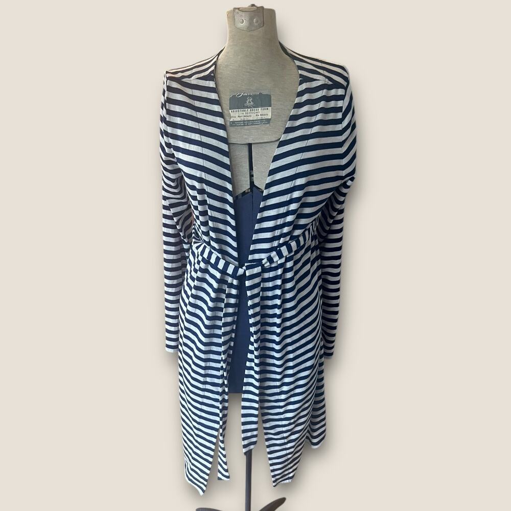 Striped Maternity Robe
